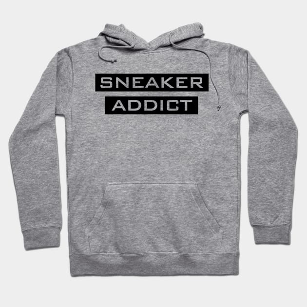 Sneaker Addict Strips blk Hoodie by Tee4daily